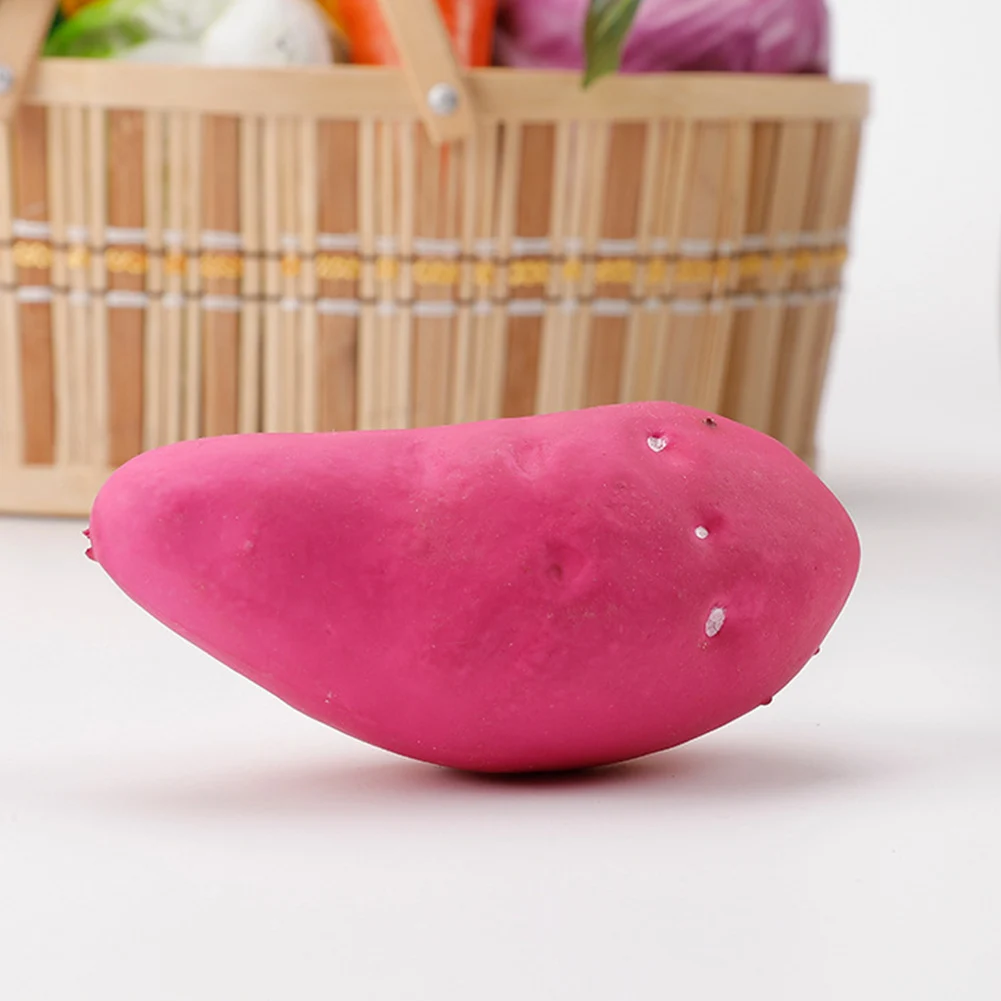 Nuovo vegetale simulato 2022 1 pezzo finta gioca giocattoli da cucina verdure simulate cibi artificiali belli