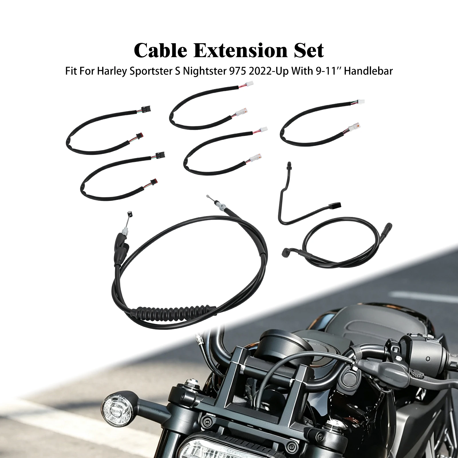 Motorcycle Cable Extension Kit 9