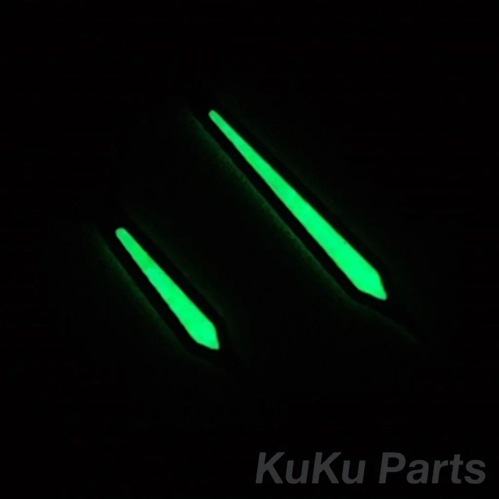 NH35 سانتوس ساعة يد اكسسوارات ل سانتوس تعديل أجزاء الساعات الإبر لحركة NH34 NH35 NH36 الأخضر مضيئة