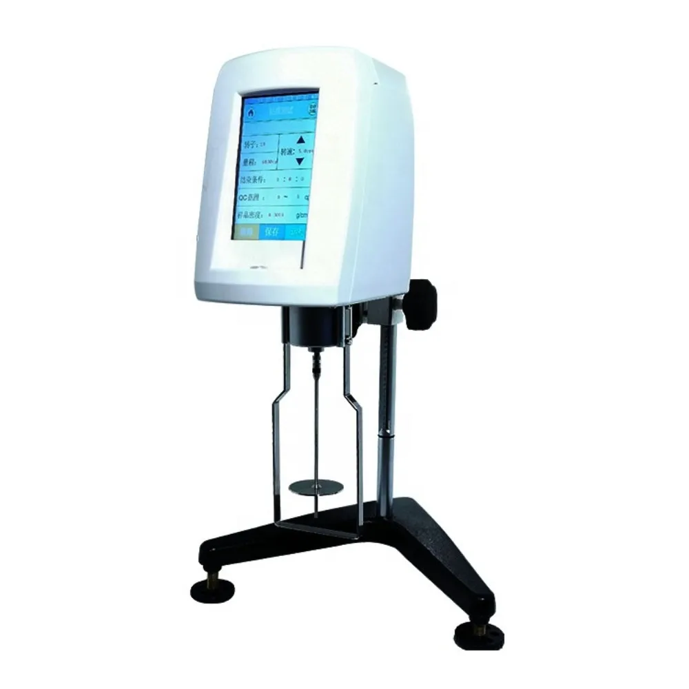 Low Price Touch Screen High Temperature Rosin Hot Melt Adhesive Asphalt Viscometer with Small Sample Adapter