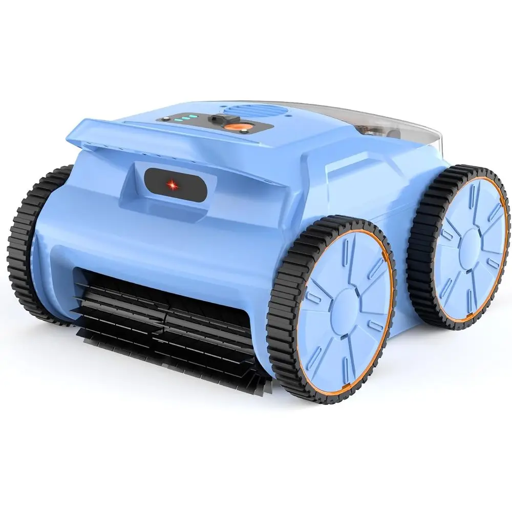 

(2025 Upgraded) Pool Vacuum or Inground Pools, CordlRobotic Pool Cleaner with loor, Wall and Waterline Cleaning, Above & In-Grou