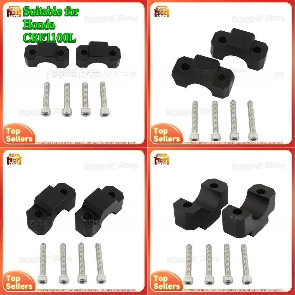 

2026 Suitable for Honda CRF1100L Africa Twin Adventure Sports Handlebar Riser Stem Kit Motorcycle Handlebar Height Extension