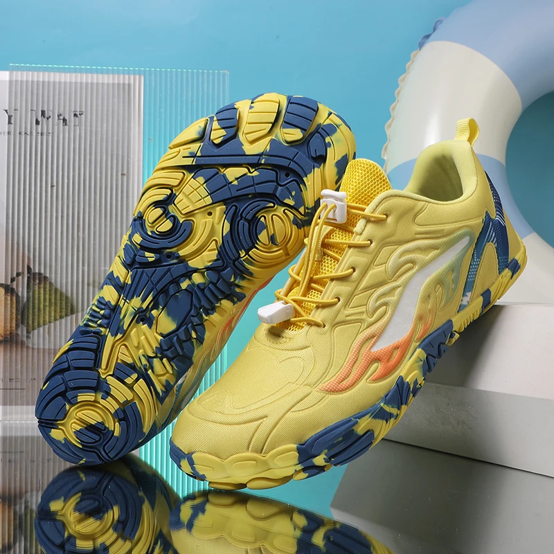 

Men Casual Sports Shoes Comfortable Lightweight Shock Absorption Running Shoes Mesh Upper Breathable Men's fitness shoes35-46