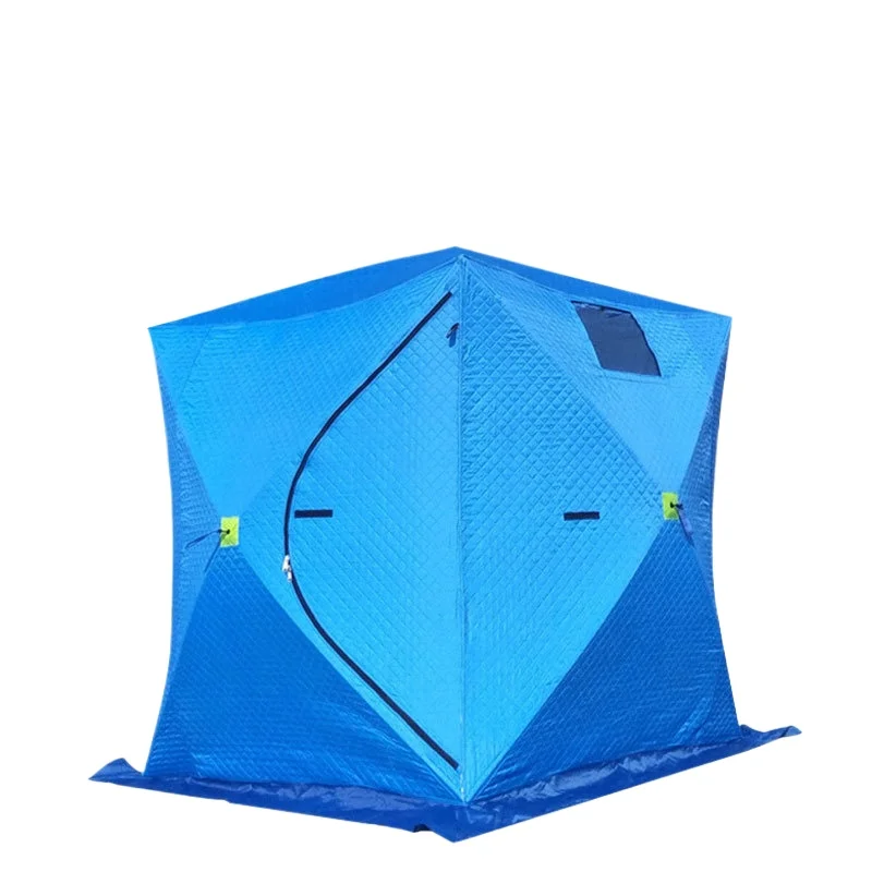 Windproof and warm mountaineering night fishing ice fishing tent winter ice house camping snow cotton tent winter fishing tent