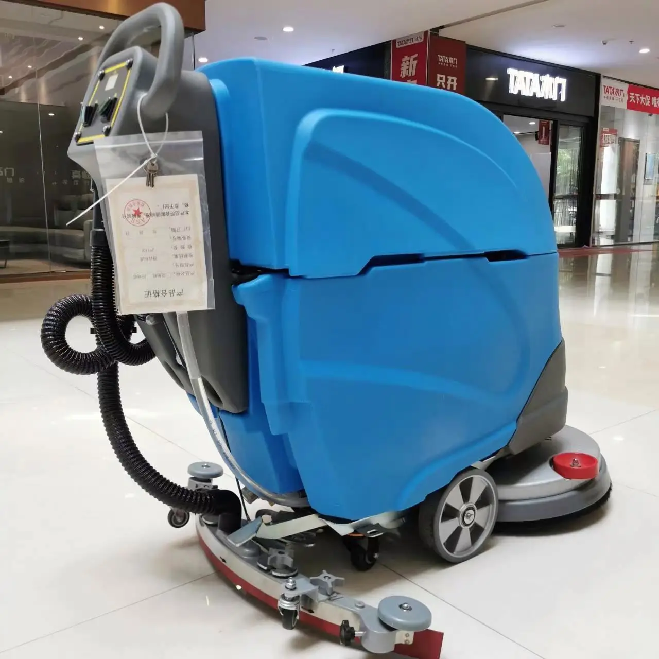 

Cleaning Machine Sweeper Equipment Factory Supermarket Hand-Push Tile Cleaner And Floor Scrubber Wholesale
