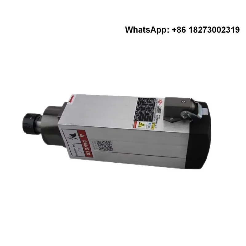 3.5KW spindle motor square air-cooled spindle motor GDZ93X82-3.5 cutting carving machine spindle