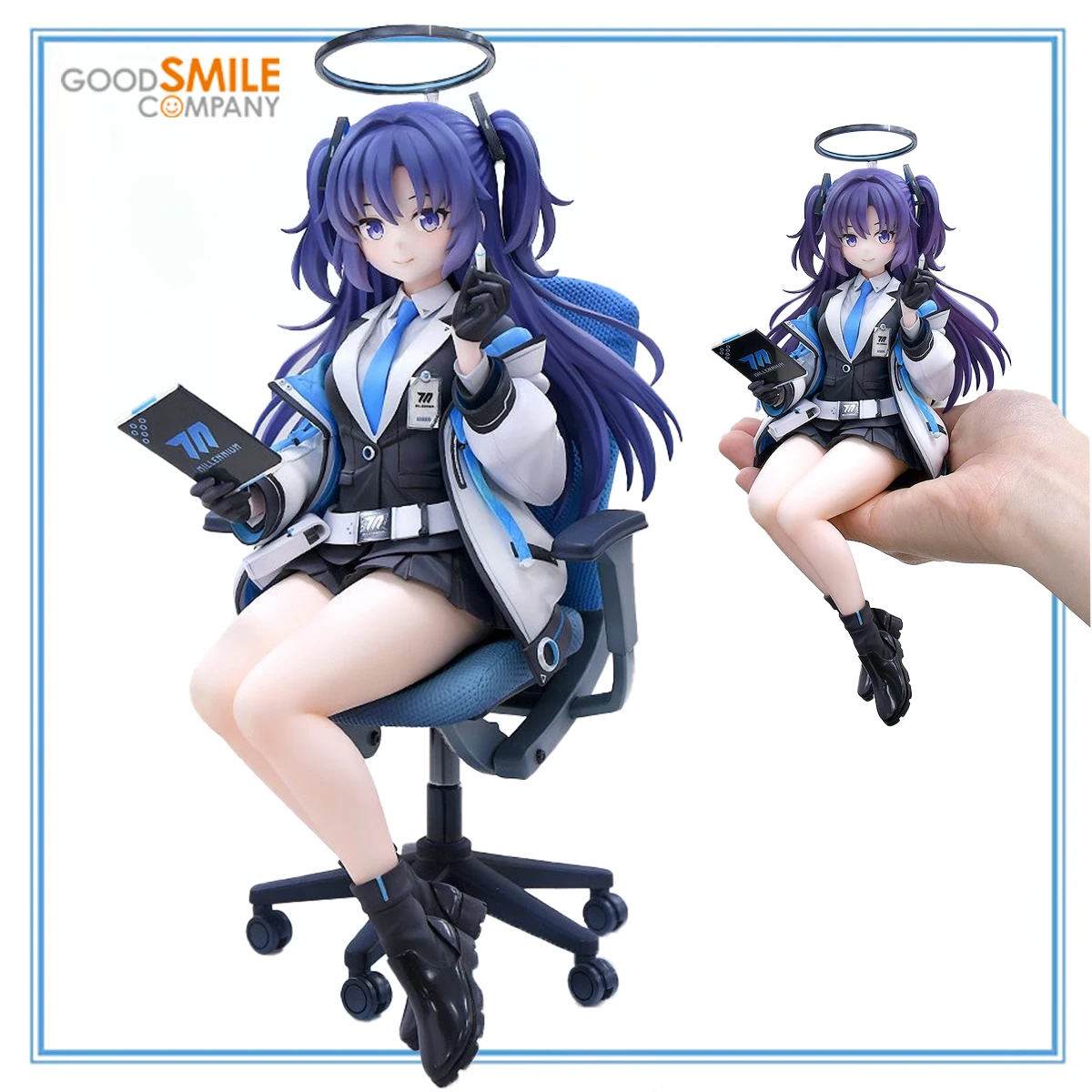 

100% Original Good Smile Company Blue Archive Hayase Yuuka 1/7 Daily Life of A Treasurer Anime Figure Action Figure Model Gifts
