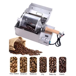 Electric Coffee Roaster Coffee Roasting Machine 110/220V 1200W 400g for Home Commercial Coffee Toaster