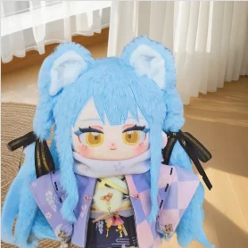

Stuffed 20cm Anime MYGO Role Yoshiko Toyokawa Cosplay Plush With Skeleton Doll Toys for Fan Collection Kids Adults Birthday Gift