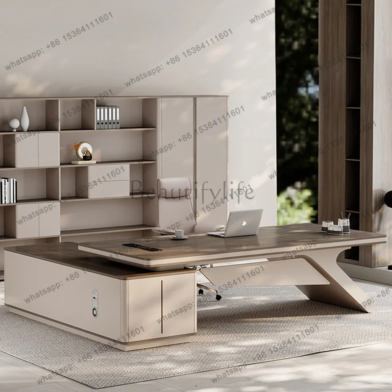 Standing Study Office Desk Computer Executive Organizers Office Desk Space Saving Design Escritorio Oficina Commercial Furniture