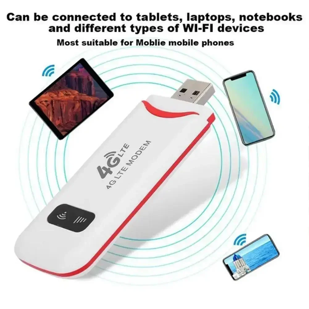 4G LTE ワイヤレス USB ドングル モバイル ブロードバンド 150Mbps モデム スティック 4G Sim カード ワイヤレス ルーター ホーム オフィス ワイヤレス WiFi アダプター