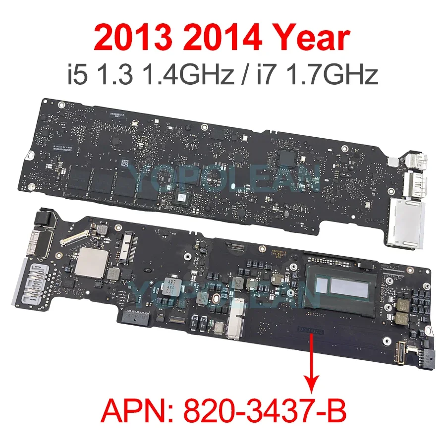 MacBook Air, i5, i7, 4GB, 8GB, 13インチ,a1466,820-3437-b,820-00165