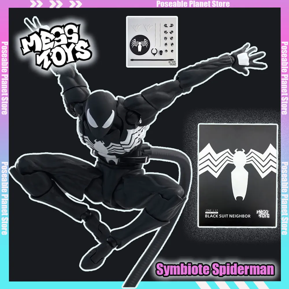 

Лидер продаж, игрушки-паук, симвобиот, Человек-паук, меситаи, черный костюм, сосед, экшн-фигурка аниме, настольные украшения, игрушки, подарки