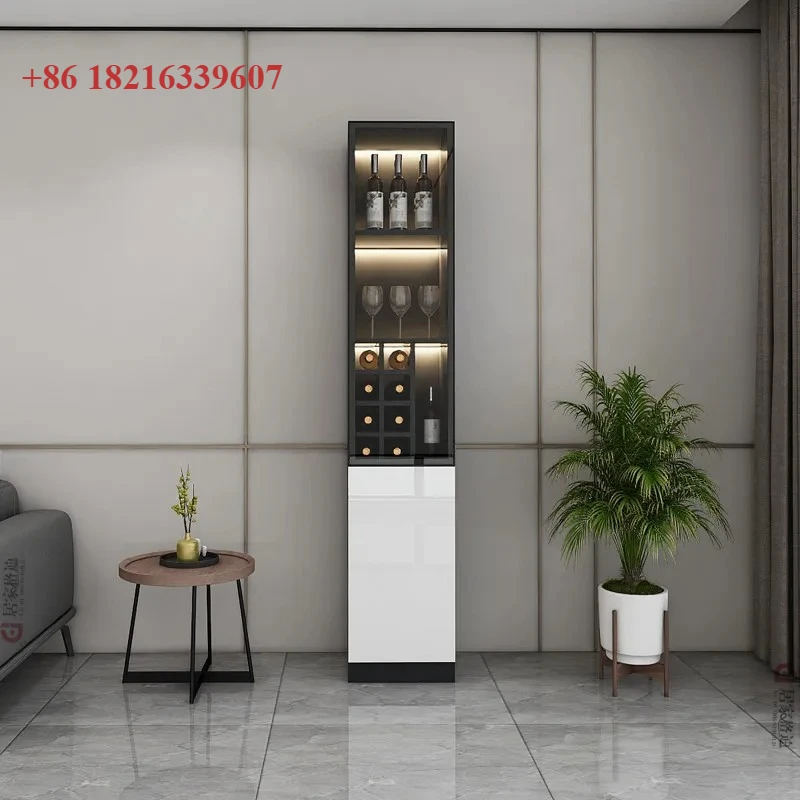 

Shelves Wall Bar Cabinet Drinks Metal Storage Wine Decoration Accessories Open Cabinets Outdoor Room Vitrine High End Furniture