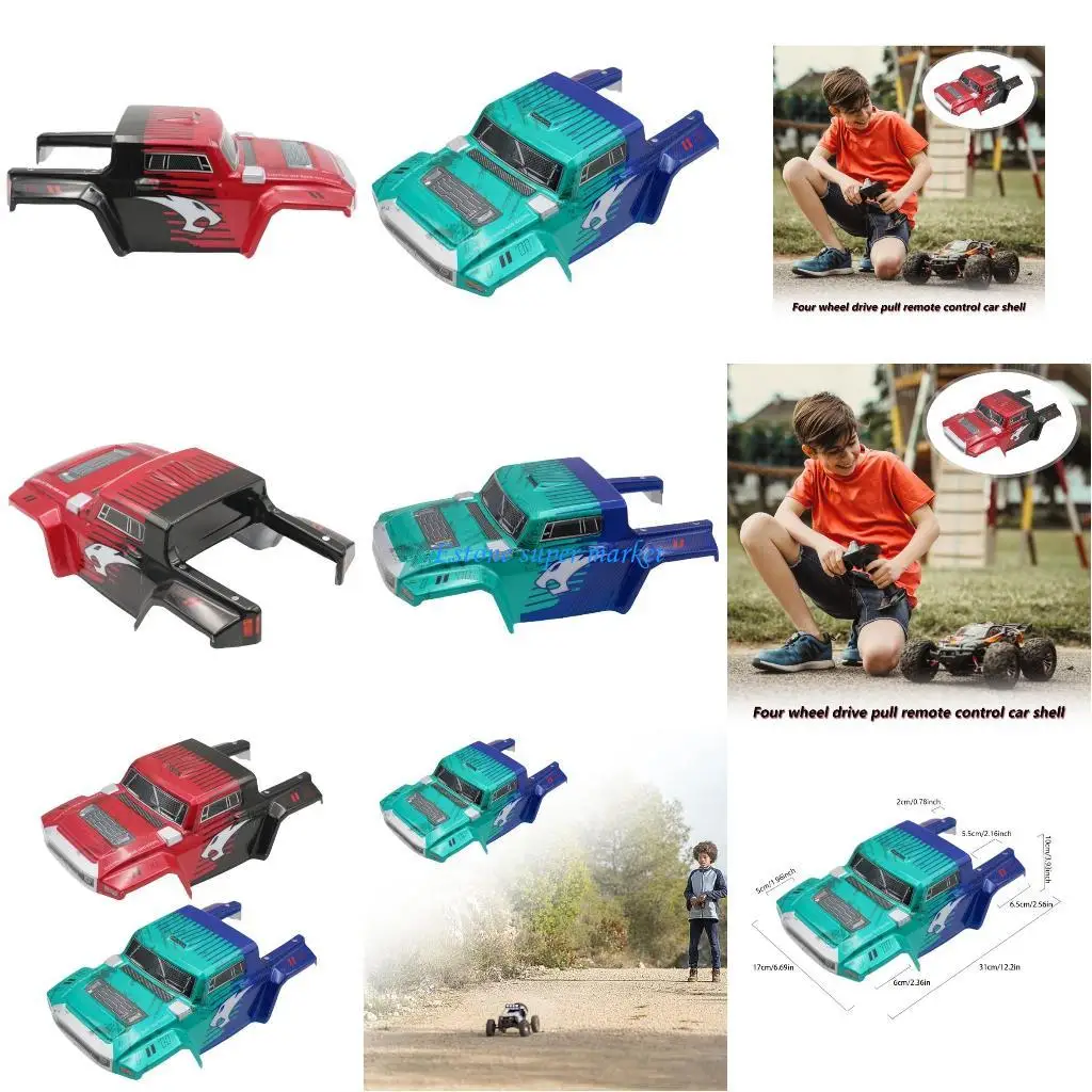 

090B High Performances Rally Car Body Shell in Vibranting Color for SY1201 1202 Remote Control Car Daily Casual Use