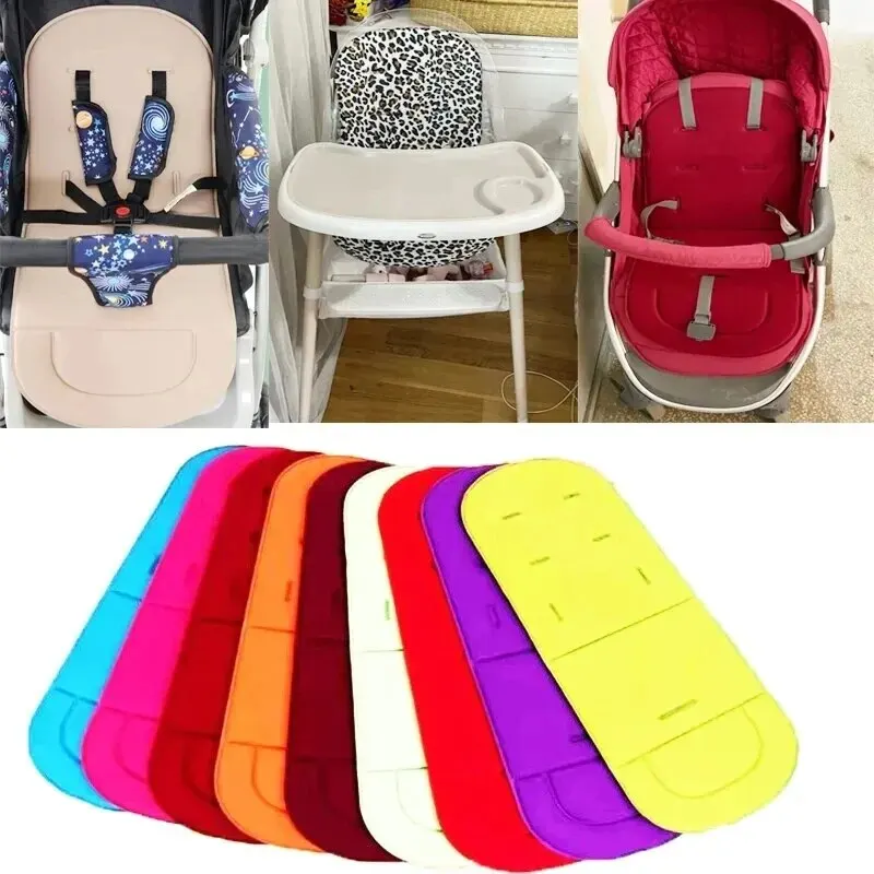 Baby Stroller Cotton Cushion Baby Cushion Children Dining Chair Stroller Baby Seat Rainbow Cushion