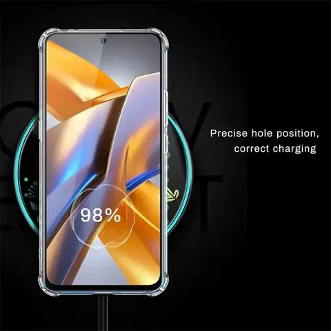 Phone Case Airbag Silicone TPU Bumper Shockproof Back Cover for Honor Magic6 Lite Magic5 Lite Magic 6 5 Pro Clear Protectors