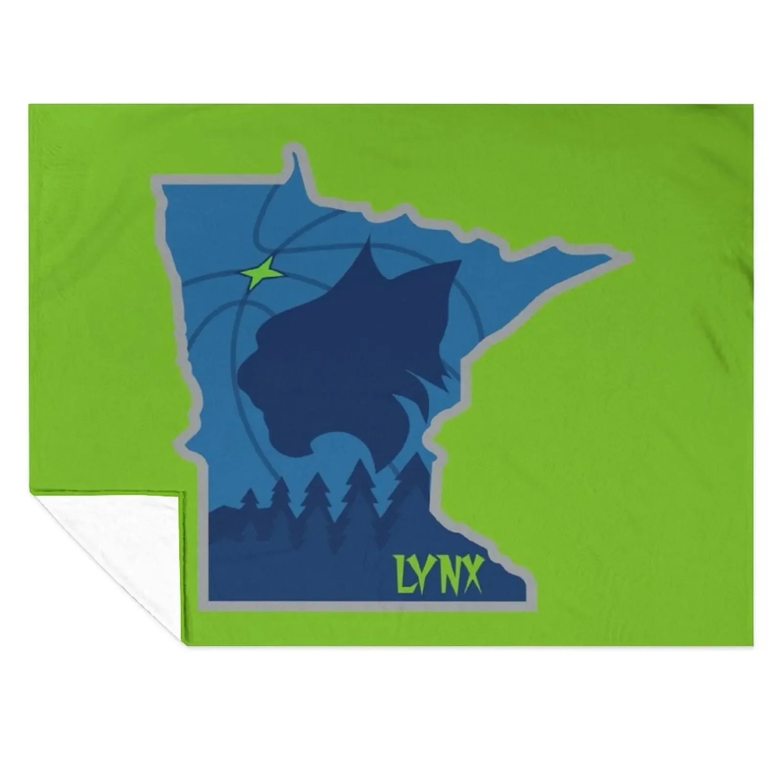 

MN Lynx Outline Throw Blanket Luxury Thicken Decorative Beds Decorative Throw Kid'S Blankets