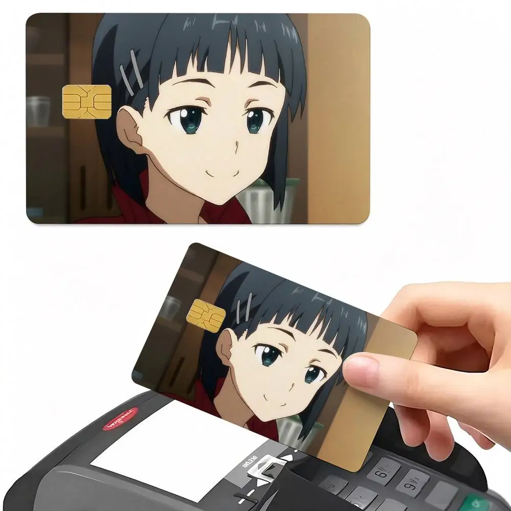 Suguha Kirigaya Sword Art Online Art Print Credit Card Skin Waterproof PVC Bank Card Decal