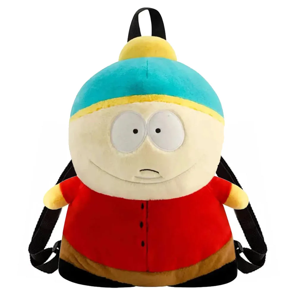 

Cute Anime South Park Eric Cartman Plush Stuffed Backpack Bag Rucksack Rucksack Bags Back Pack