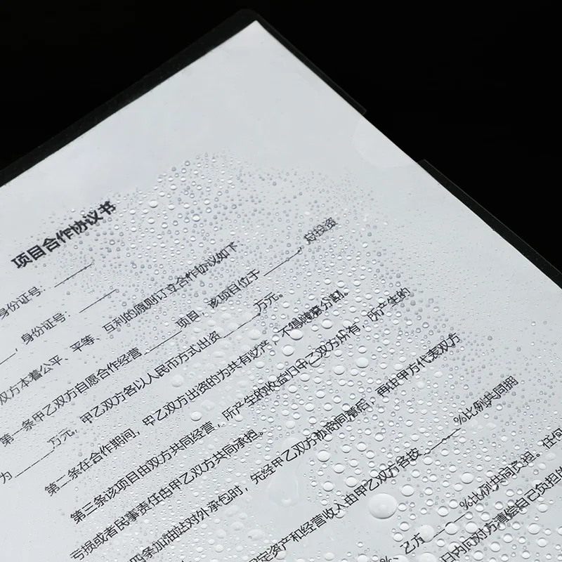 deli 5534 Thickened Flexible Report Document Office Learning Stationery high quality