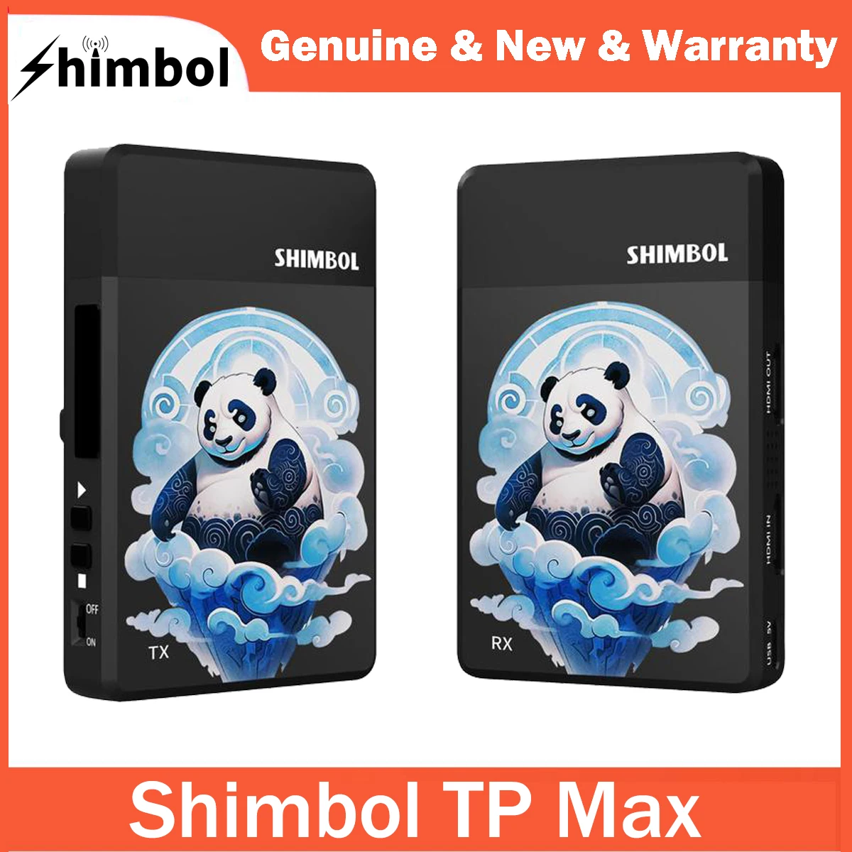 Shimbol TP Max Sistemas de transmissão de vídeo sem fio 1000 pés 350m 5G 1080P60 HDMI Wireles Transmissor e receptor de vídeo 0,07s baixo