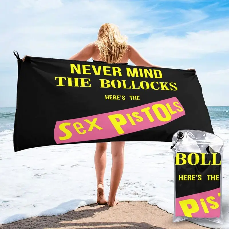 Sex Pistols Never Mind The Blocks Punk Band Quick dry Towel Custom Lightweight Good Quality