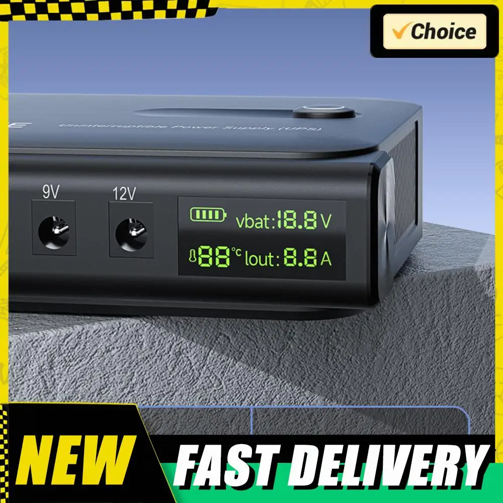 Alimentation sans interruption UPS haute puissance 36W, batterie remplaçable et affichage LED avec commutation d'alimentation sans couture pour les pannes