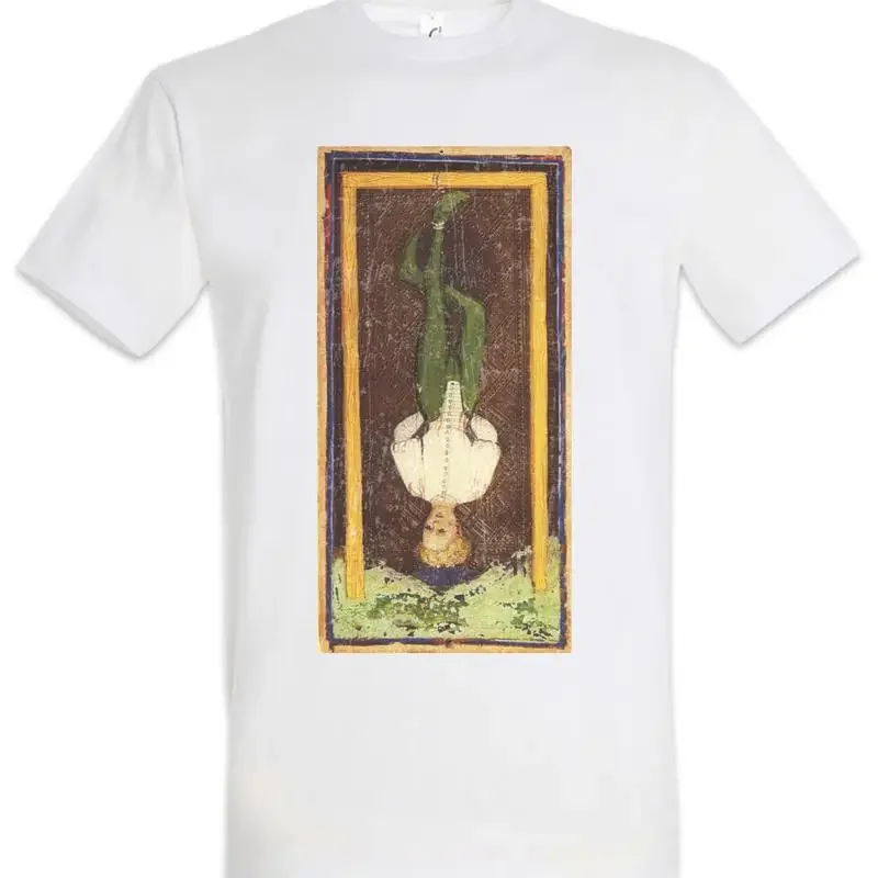 Tarot Arcanum Hanged Man T Shirt Card Cards Symbol Sign Logo Insignia Gallows