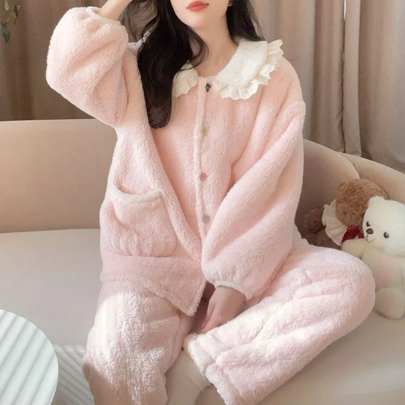 accappatoi-in-pile-corallo-per-donna-set-pigiama-lungo-in-pile-spesso-2025-nuovo-set-da-indossare-per-la-casa-per-l'autunno-inverno-stile-dolce-e-fresco