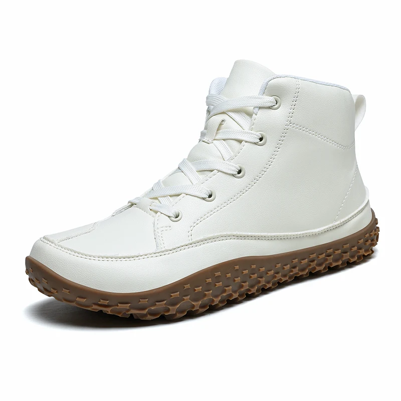 

Men's Stylish Style Ball Wide Nose Toe Box Walking Hiking Trail Boots Shoes Sneakers Footwear Man