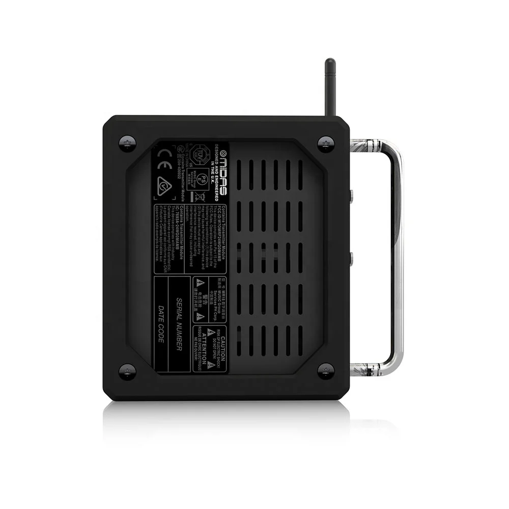 MR18 Mixer Digital Tipo Rack de 18 Canais Sistema de Som Pa Interno Externo Console Digital de Áudio