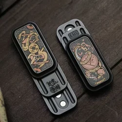 Kais EDC Lucky Candy Ímã Triplo Slider, Metal Descompressão Brinquedos, 2.0