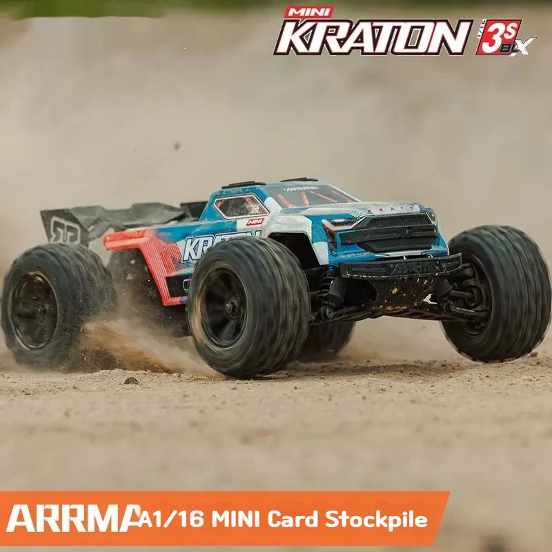 

Arrma 1/16 Mini Kraton 3S Blx 4WD Brushless Electric Remote Control Off Road Racing Monster Truck Rc Hobby Enthusiasts