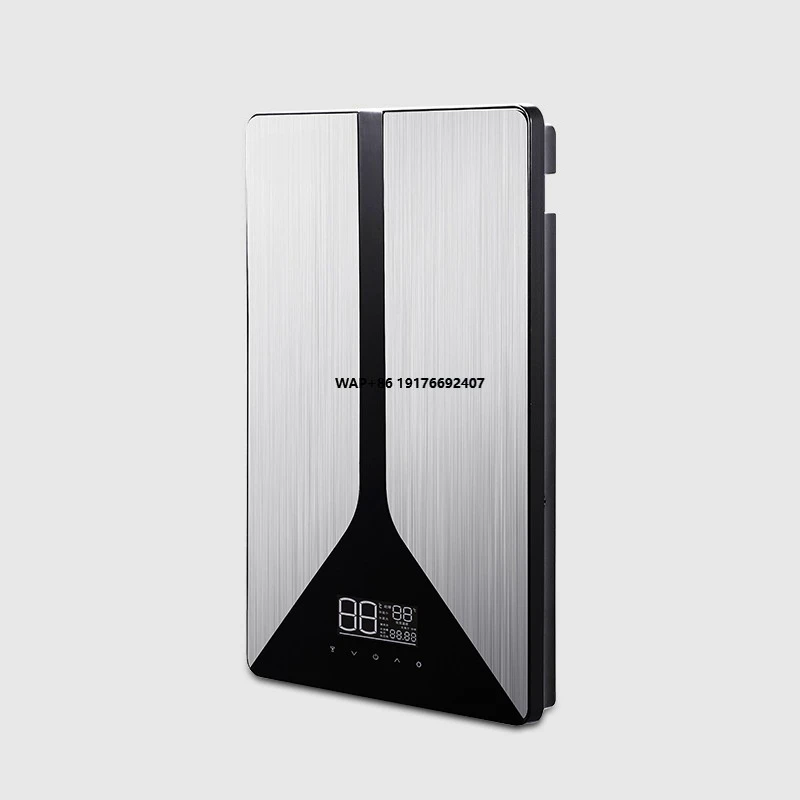 

Custom 3S LED Instant Electric Water Heater Constant Bathroom Shower Device English Plastic for RV Home Use CB Certified