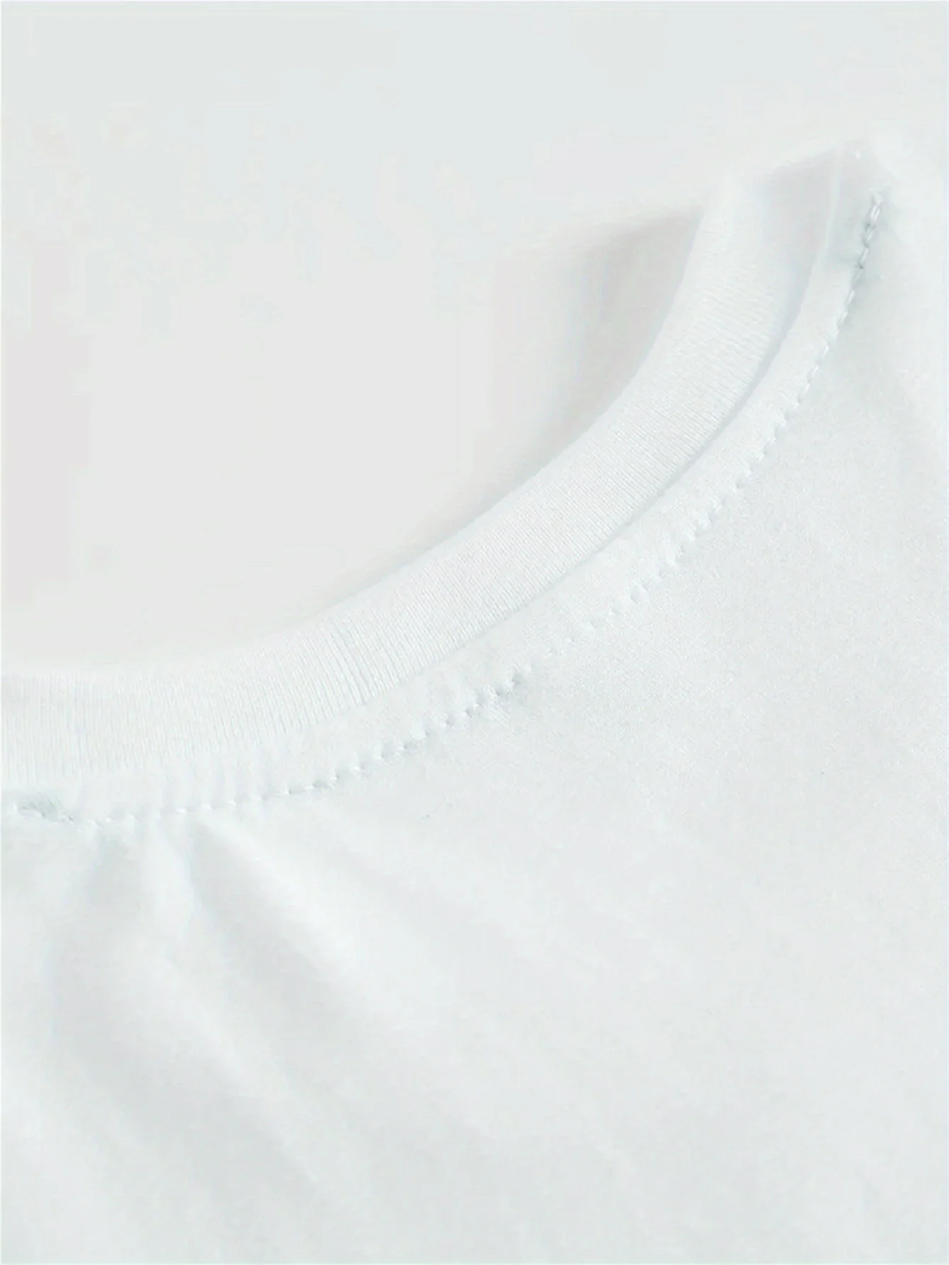 여름 여아 데일리 캐주얼에 어울리는 핑크 리본 체리 프린트 라운드넥 반팔 티셔츠 심플 캐주얼 스타일