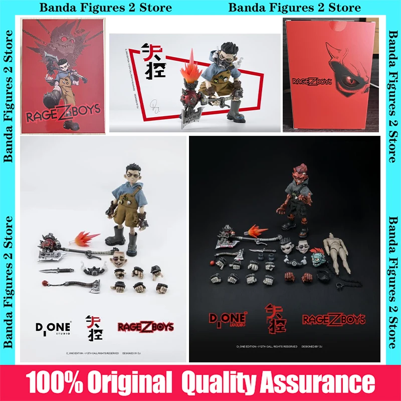 100% Оригинальная коробка D ONE STUDIOS Rage Z Boys Tooth Kid Normal Ver 1/12 Out of Control Ver В наличии Аниме фигурки Модели Игрушки Подарки