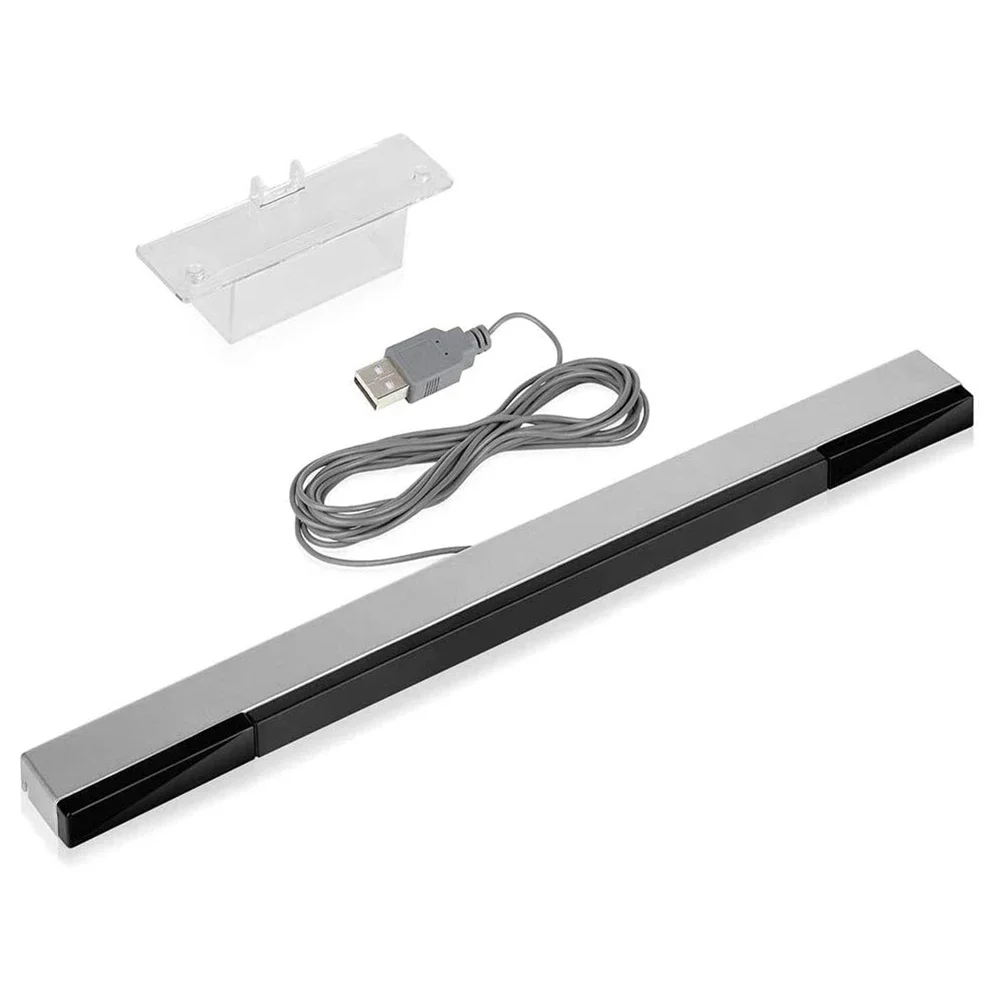 Brand New Sensor Bar Kits Infrared Ray With Stand For Computer Simulators For N S Wii For Wii U 2m Line Length