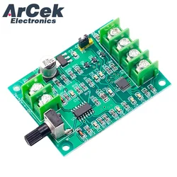 5V 12V DC Brushless Motor Driver Controller Board W/ Reverse Voltage Over Current Protection for Hard Driver Controller 3/4 Wire