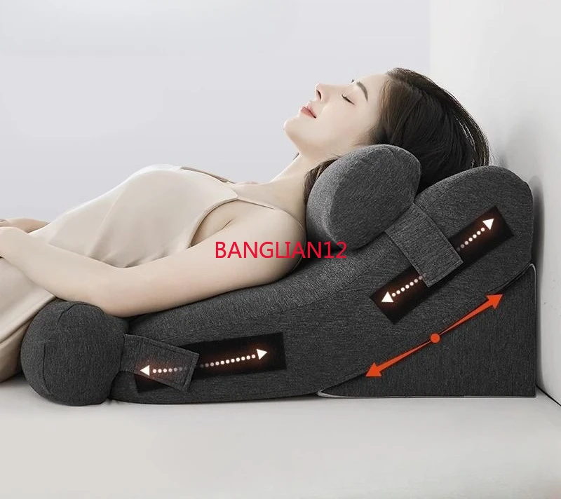 

Хлопковая подушка с эффектом рефлюкса для предотвращения гастроэслофазальной формы, треугольная подушка для ухода за спинкой