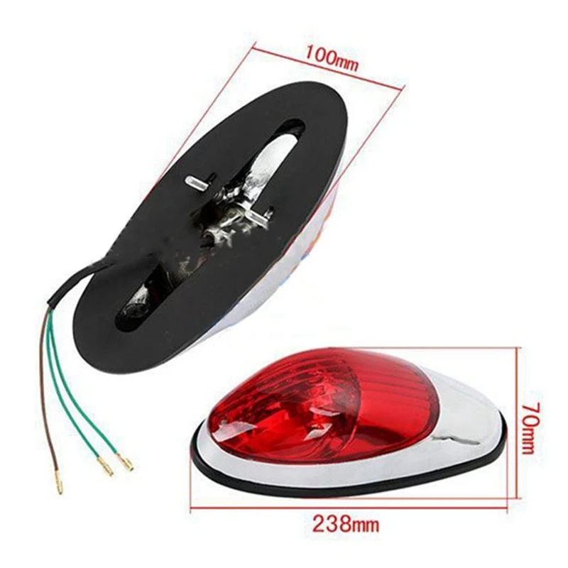 Motorbike Brake Light Tail Light Rear Indicator For Honda Shadow VLX400 Magna250 image 2