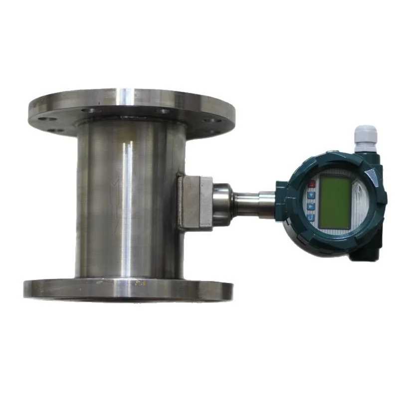 

Integrated gas turbine flowmeter for natural gas