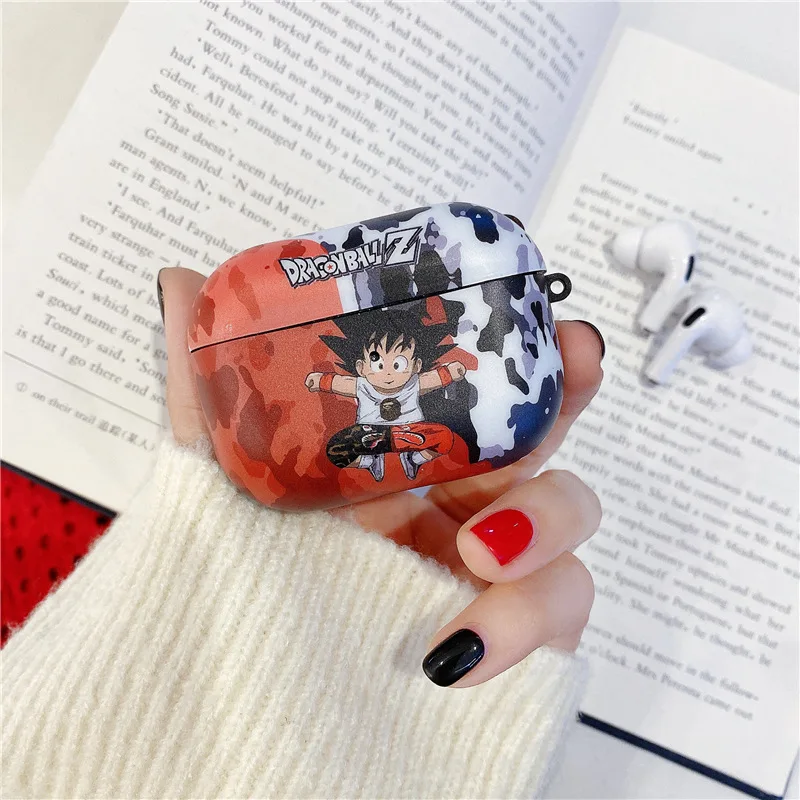 Anime Cartoon Dragon Ball Earphone Case For Apple AirPods 2 3 4 Pro Pro2 Headphone Bluetooth Wireless Headset Protection Cover