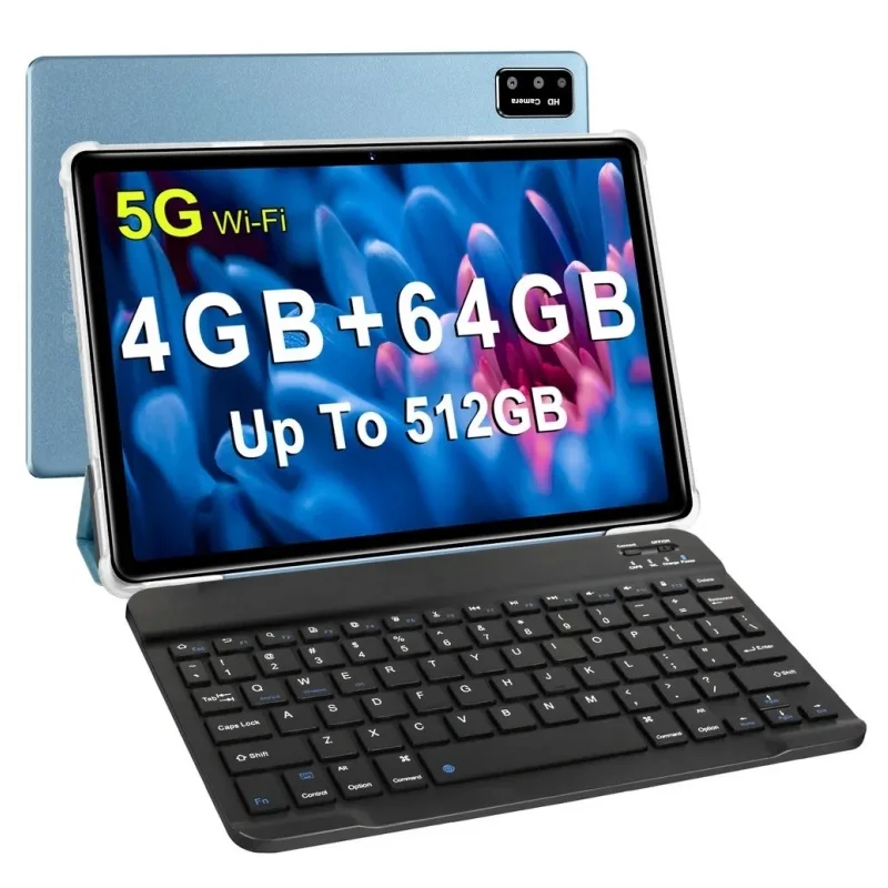 T10 10.1 INCH Android 11 Tablet sun50iw Processor Octa-Core 4GB RAM 64GB ROM Dual Camears Type-C 6000mAh WIFI Bluetooth 5.0