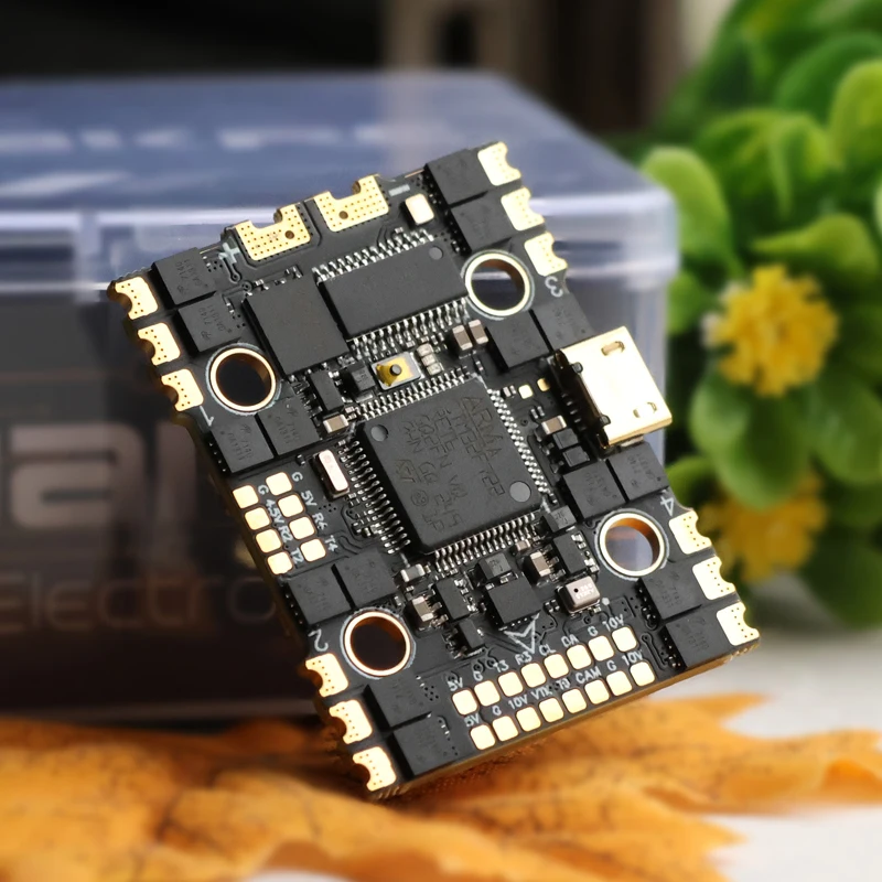 HAKRC F722 40A 2-6S 32 بت AIO 5V/3A,10V/2.5A Dual BEC لطائرة RC FPV بدون طيار