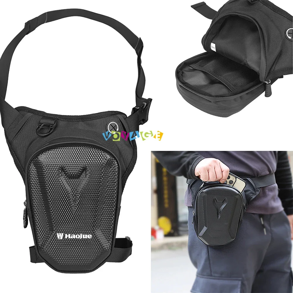 

For Haojue TR300 XCR300 UHR150 USR125 VR150 DR160 Leg Side Bag Motorcycle Accessories Thigh Belt Bag Waterproof Bag Fanny Pack