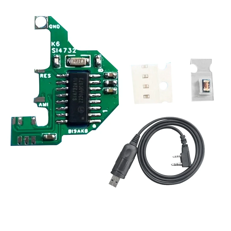 SI4732 Module+USB Programming Cable Shortwave Modification Module V2 FPC Version For Quansheng UV-K5 UV-K6