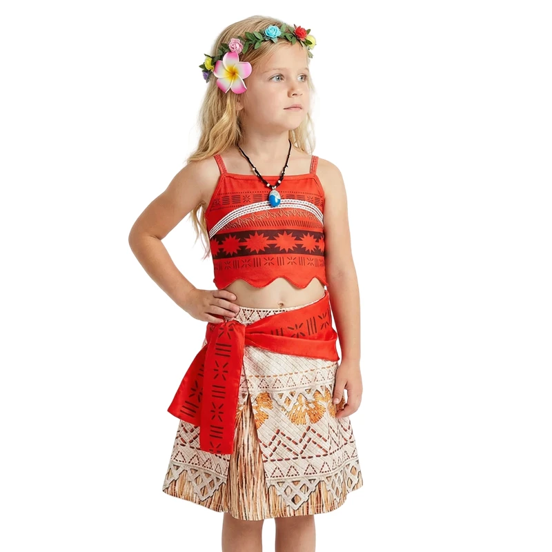 

Костюм принцессы для девочек, наряд для дня рождения в стиле косплея, костюм на Хэллоуин, комплект из двух предметов: укороченный топ и юбка с бахромой, праздничный наряд