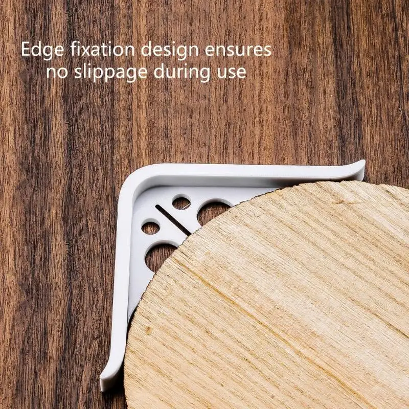 

R9UF Woodworking Center Finder Accurate Measurement Lightweight ABS Construction Comfortable Grip