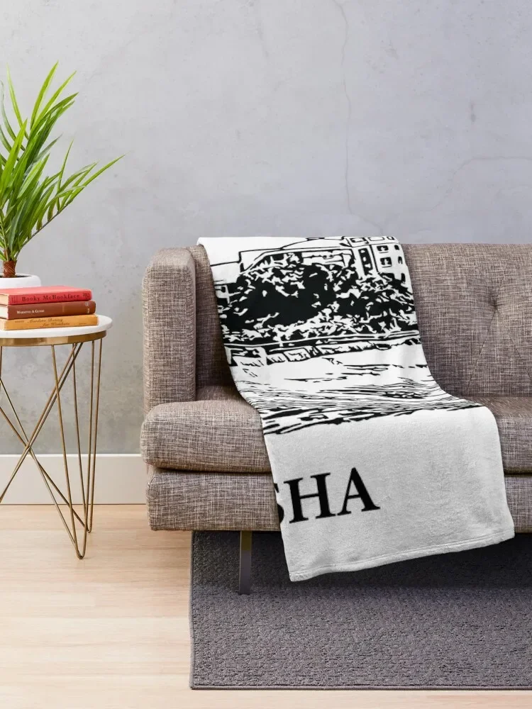 Waukesha Wisconsin Throw Blanket